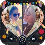 song video maker - photo video maker android application logo